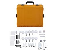 HUSHUI Juego de Filtros de Lente de Prisma para Cámara de Mano, 26 Filtros de Prisma de Cristal para Caleidoscopio de Fotografía con Soporte de Brazo, Accesorio Universal