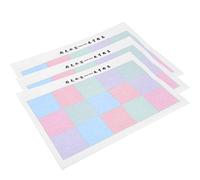 HUSHUI Juego de Paños de Escritura con Agua, Herramienta de Práctica de Pincel Colorido para Curso de Entrenamiento de Caligrafía, Material Grueso y Duradero, 3 Piezas