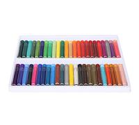 HUSHUI Juego de Pastel Al óleo, 48 Colores Vibrantes, Crayones de Colores Pesados para Niños y Estudiantes, Herramientas de Pintura de Cera No Tóxicas y Seguras