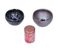HUSHUI Juego de té Accesorios de Regalo de Cerámica Elegante Bote de té Kung Fu para Uso Doméstico 2 Tazas 811 G