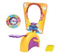 HUSHUI Juego Interactivo de Salpicaduras de Juguete de Cara Color Crema para Fiestas y Niños a Partir de 6 Años, Diversión de Plástico Duradero