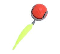 HUSHUI Juguete Automático de Bola de Gato, Juguete de Gatito Egoísta Interactivo con Gatilla de Sonido, Alivio de Ansiedad de Molienda, Material de Plástico Seguro (Rojo)