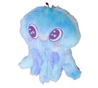 HUSHUI Juguete Chillido de Perros Lujoso, Forma de Peluche Masticable con Chirriador Incorporado para Perros Medianos Grandes (Azul)