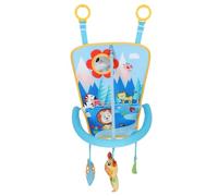 HUSHUI Juguete Colgante para Asiento Trasero de Coche Ajustable para bebé, Juguete para Aprendizaje Temprano, Desarrollo Sensorial, Felpa, 41x31x27cm (Tipo A)