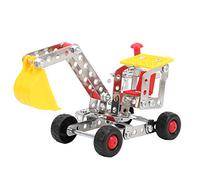 HUSHUI Juguete de Coche de Ingeniería de Metal, Modelo de Bloques de Construcción de Ensamblaje de Bricolaje para Niños Mayores de 8 Años, Juego Educativo de Actividades Prácticas (865)