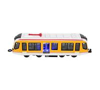 HUSHUI Juguete de Coche de Simulación de Aleación 1:90 para Niños, Función de Retroceso con Sonido y Luz, Jugar y Coleccionar, Modelo Duradero Colorido (Amarilla)