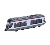 HUSHUI Juguete de Coche de Simulación de Aleación 1:90 para Niños, Función de Retroceso con Sonido y Luz, Jugar y Coleccionar, Modelo Duradero Colorido (Blanco)