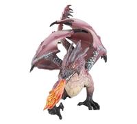 HUSHUI Juguete de Dragón Que Escupe Fuego para Juegos Imaginativos, Colores para Niños y Niñas, Modelo de Plástico de 21 X 16 X 14 Cm