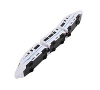 HUSHUI Juguete de Tren Eléctrico para Niños de Alta Velocidad con Iluminación y Sonido para Actividades de e Hijos, Plástico ABS con Pilas, Juguete de Simulación de Ferrocarril