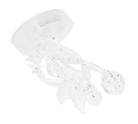 HUSHUI Juguete Educativo Rompecabezas de Montaje con Color Cristal, Diseño de Base Iluminada para Niños Mayores de 8 Años, 6 Unidades (Virgo)