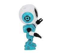 HUSHUI Juguete Robot Parlante para Niños, Lindo Diseño Interactivo, Repite Todo lo Que Dices para Regalo de Cumpleaños, ABS, 12 Cm
