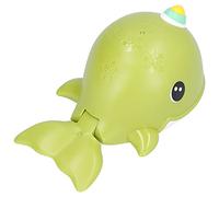 HUSHUI Juguetes Flotantes para Baño de bebé, Linda Ballena para Niños Pequeños, Tiempo de Baño y Ducha, Plástico, 1 Juguete de (Termina la Orca Verde)