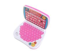 HUSHUI Juguetes para Niños, Computadora Portátil Pequeña para Aprender, Juguete de Computadora Duradero para Niños Pequeños con 5 Modos para en Edad Preescolar, Plástico de 6,1x4,9 Pulgadas
