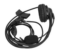 HUSHUI K Head Walkie Talkie con Micrófono para Función, Orejeras de Esponja de Alta Elasticidad, Brazo Giratorio de 330 Grados, Compatible con la Serie KPG TH TK