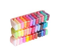 HUSHUI Kit de 36 Colores de Arcilla DIY para Modelos Creativos y Desarrollo de la Imaginación para niños: Material Suave, Flexible, Seguro y No Tóxico