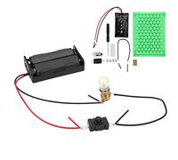 HUSHUI Kit de Aprendizaje de Circuitos de Bricolaje para Niños Proyecto de Experimento Científico Divertido para Explorar Conceptos de Física a Partir de 2 Años Plástico 8 X 10 X 5 Cm