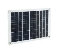 HUSHUI Kit de Bomba de Agua Solar de 20 W con Panel de Silicio Monocristalino de Alta Eficiencia para Fuentes y Elementos de Agua Al Aire