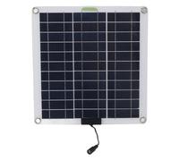 HUSHUI Kit de Cargador de Batería Solar de 200W, Cargador de Goteo Monocristalino de Alta Eficiencia para Acampar Al Aire Libre, Viajes RV