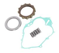 HUSHUI Kit de Embrague Juego Completo Discos de Fricción Junta de Resortes Apta para 660R YFM660R 15 Piezas Fácil Instalación