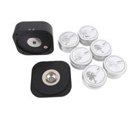 HUSHUI Kit de Fumador de Whisky Eléctrico con 6 Chips de Madera Cóctel Recargable Fumador de Fumador Kit de Cumpleaños Presente para Hombres papá Marido