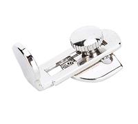 HUSHUI Kit de Reposapiés para Clarinete Ajustable con Tornillo de Cubierta de Dedo Suave para Ensayos Largos - Metal Duradero Plateado - 1 Unidad