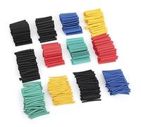 HUSHUI Kit de Tubos Termorretráctiles de 530 Piezas con Material Aislante Duradero para Protección de Cables y Cables en Varios Tamaños y Colores