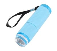 HUSHUI Lámpara de Uñas de Mano, Secador de Uñas de Gel de 9 LED con Cabezal Estampador de Silicona, para Bricolaje en el Hogar y Decoración de de Salón Profesional
