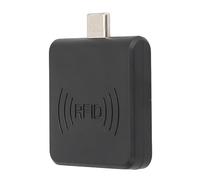 HUSHUI Lector de Tarjetas IC Tipo C Alta Compatibilidad Distancia de Lectura de 0-1,2 Pulgadas para Teléfonos Móviles (Negro)