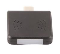 HUSHUI Lector de Tarjetas USB OTG para Teléfono Móvil Compacto y Portátil para Gestión de Logística y Almacenamiento, Material ABS (Negro)