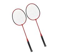 HUSHUI LEIJIAER Raqueta de Bádminton Aleación de Hierro Ofensiva Ligera para Actividades Deportivas Al Aire Adecuada para Principiantes Paquete de 2 (#1)