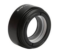 HUSHUI Lente Objetivo Auxiliar 5X Barlow para Uso en Microscopio de Alta Claridad, Aleación de Aluminio Duradera, 1 Unidad, Adecuada para Observaciones Astronómicas