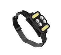 HUSHUI Linterna Frontal K362 USB Recargable Ligera Inductiva para Acampar Pesca y Ciclismo Actividades Al Aire
