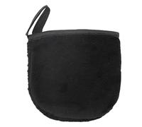 HUSHUI Manoplas de Bronceado, Manopla Aplicadora Autobronceadora para un Bronceado Uniforme con Esponja de Microfibra, Manopla de Bronceado Reutilizable para Loción en Crema de Mousse (Negra)