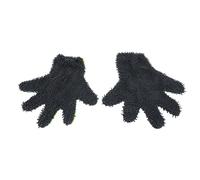 HUSHUI Manoplas de Lavado de Coche de Microfibra de Chenilla de 5 Dedos para una Fácil Limpieza del Vehículo, Reutilizables, Lavables a Máquina, Paquete de 2