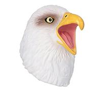 HUSHUI Marioneta de Mano de águila Blanca, Juguete Animal Realista para Juegos de Contar Cuentos, Regalo Ideal para Niños, Hecho de PVC Duradero, 14,5x14x13cm