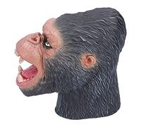HUSHUI Marioneta de Mano de los Grandes Simios, Juguete con Sonido Lindo y Realista para Niños y Niñas, Juego en Interiores Exteriores, PVC de 8,27x7,48x2,36 Pulgadas (Negro)