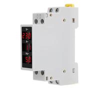 HUSHUI Medidor de Energía con Pantalla Digital Probador Multifunción Compacto y Liviano para Aplicaciones Industriales AC80-500V 1-100A 0-99Hz 1 Unidad