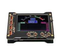 HUSHUI Medidor de Medición de Forma de Onda Curva Probador de Voltaje y Corriente Digital de Alta Precisión para Electrónica 0-36 V Material ABS 1 Unidad