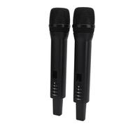 HUSHUI Micrófono Bluetooth Micrófono Vocal Dinámico Recargable de Sonido Mejorada para Actuaciones Escénicas Profesionales y Karaoke 2 Unidades