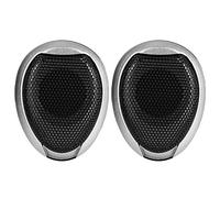 HUSHUI Mini Altavoz de Audio para Coche de 10 W, Ligero, con Pegamento para una Mejor Experiencia de Conducción, 2 Unidades (Plata)