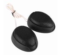 HUSHUI Mini Altavoz de Audio para Coche de 10 W, Ligero, con Pegamento para una Mejor Experiencia de Conducción, 2 Unidades (Negra)