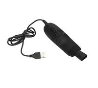 HUSHUI Mini Limpiador de Teclado, Aspiradora USB Compacta para Polvo, Migas de Pelo, Adecuada para el Hogar y la Oficina, 1 Unidad ABS (Negro)