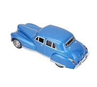 HUSHUI Modelo de Coche Antiguo, Juguete Coleccionable de Aleación Fundida a Presión a Escala 1:32 con Diseño Clásico, para Juegos Infantiles y Exhibición de Coleccionistas (Azul)