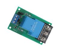 HUSHUI Módulo de relé Unidireccional de Alta Potencia 30 A con Aislamiento de Optoacoplador para un Rendimiento Estable en Proyectos de Automatización - 1 Pieza (12 VCC)