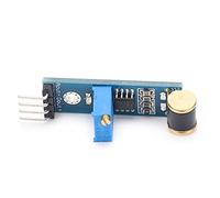 HUSHUI Módulo de Sensor de Vibración 801S, Detección de Choque de Sensibilidad Ajustable para Proyectos de Bricolaje, DC 3-5V, 1 Unidad