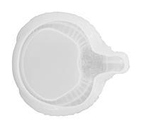 HUSHUI Molde de Silicona, Fuerte Flexibilidad, Diseño único de Cabeza de Cuerno, Fácil Desmoldar, con Herramientas de Artesanía, para Cenicero, Caja de Almacenamiento, Joyería,