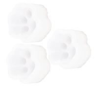 HUSHUI Molde de Silicona para Gato, 3 uds., Diseño Bonito de Alta Elasticidad para Joyería DIY, Colgante, Collar, Llavero, con Fácil Liberación