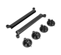 HUSHUI Monte de Taza de Succión Satelital para la Ventana del Automóvil AB ABS Kit de Montaje de Tazas de Succión de Plato Satelital para Conducción de Casas Rodantes