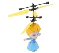 HUSHUI Muñecas Cuadricóptero Voladoras de Inducción con Diseño de Princesa, Avión RC Interactivo para Niños, Juegos en Interiores y Exteriores, ABS
