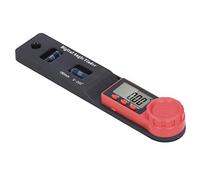 HUSHUI Nivel de Burbuja con Buscador de ángulos de Alta Precisión con Pantalla LCD para Bricolaje y Carpintería, Rango de 0-200°, Diseño de Plástico de Ingeniería Liviano, 1 Pieza